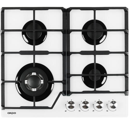 Купить Газовая варочная поверхность Akpo PGA 604 HGC-T WH  8159966. Характеристики, отзывы и цены в Донецке