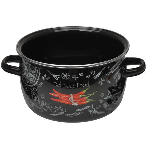 Купить Кастрюля TM Appetite Chilli 1МС181Р 3 л 20 см черный  4762952. Характеристики, отзывы и цены в Донецке