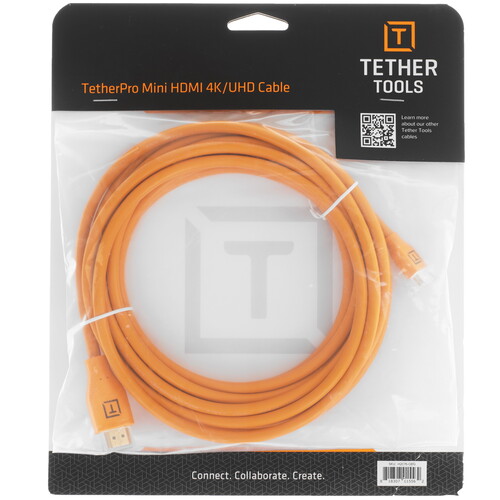 Купить Кабель однонаправленный Tether Tools HDMI - mini HDMI, 4.6 м  5605859. Характеристики, отзывы и цены в Донецке