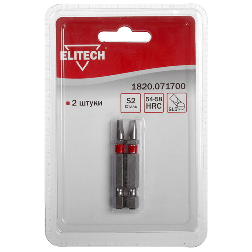 Купить Набор бит ELITECH 1820.071700  9135840. Характеристики, отзывы и цены в Донецке