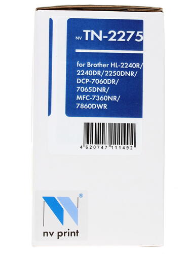 Купить Картридж лазерный NV Print TN-2275 черный  0186734. Характеристики, отзывы и цены в Донецке