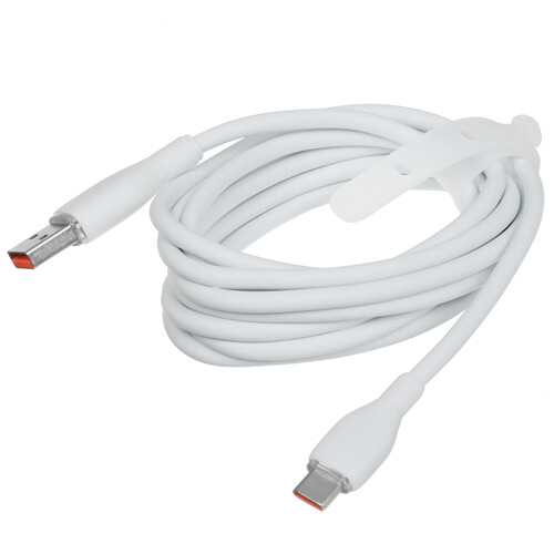Купить Кабель круглый Baseus USB Type-C - USB 2.0 Type-A белый 2 м  5495766. Характеристики, отзывы и цены в Донецке