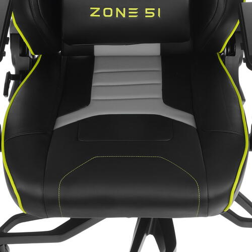 Купить Кресло игровое ZONE 51 Cyberpunk BG зеленый, серый  5007334. Характеристики, отзывы и цены в Донецке