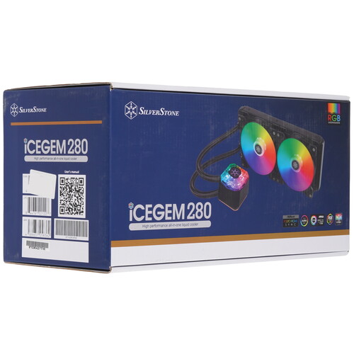 Купить Система охлаждения Silverstone SST-IG280-ARGB черная  5615530. Характеристики, отзывы и цены в Донецке