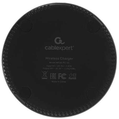 Купить Беспроводное зарядное устройство Cablexpert MP3A-PC-32  9918258. Характеристики, отзывы и цены в Донецке