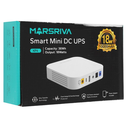 Купить ИБП для роутеров MARSRIVA KP4  9281638. Характеристики, отзывы и цены в Донецке