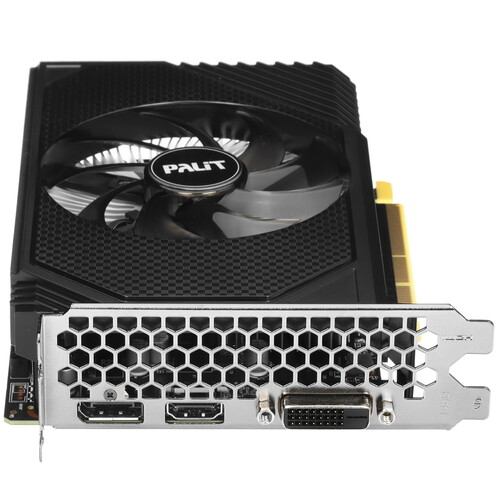 Купить Видеокарта Palit GeForce RTX 3050 StormX V1 [NE63050018P1-1070F]  9282856. Характеристики, отзывы и цены в Донецке