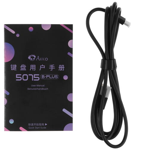 Купить Клавиатура  проводная + беспроводная Akko 5075B Plus  9009479. Характеристики, отзывы и цены в Донецке