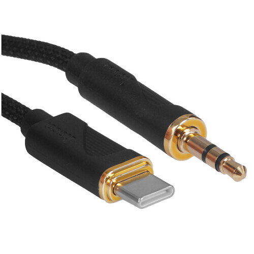 Купить Кабель   Hoco USB Type-C - jack 3.5 мм черный  5635271. Характеристики, отзывы и цены в Донецке