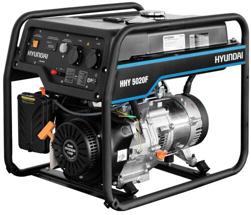 Купить Электрогенератор   бензиновый Hyundai HHY 5020F  1289225. Характеристики, отзывы и цены в Донецке