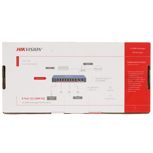 Купить Коммутатор Hikvision DS-3E0310HP-E  8164947. Характеристики, отзывы и цены в Донецке