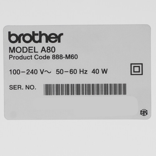 Купить Швейная машина Brother A80  9301704. Характеристики, отзывы и цены в Донецке