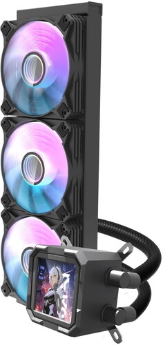 Купить Система охлаждения DarkFlash DV360S черная  5616873. Характеристики, отзывы и цены в Донецке