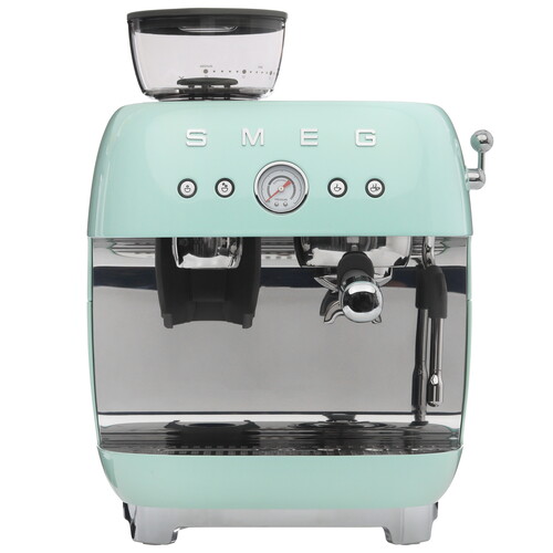 Купить Кофеварка рожковая Smeg EGF03PGEU зеленый  5488485. Характеристики, отзывы и цены в Донецке