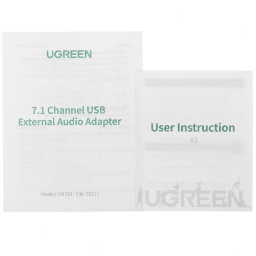 Купить Внешняя звуковая карта Ugreen CM190  5022475. Характеристики, отзывы и цены в Донецке