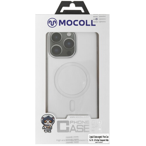 Купить Накладка  MOCOLL Crystal IV Series для Apple iPhone 15 Pro Max прозрачный  5466715. Характеристики, отзывы и цены в Донецке