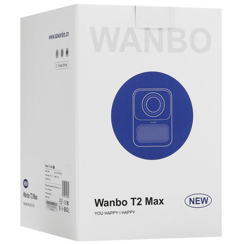Купить Проектор Wanbo Projector T2 Max New белый  5434500. Характеристики, отзывы и цены в Донецке
