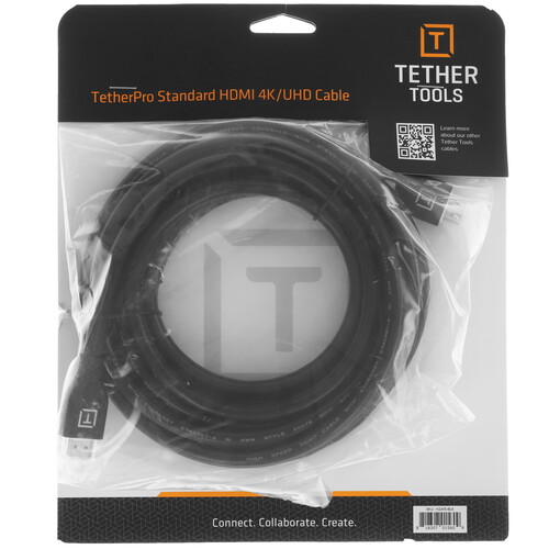 Купить Кабель однонаправленный Tether Tools HDMI - HDMI, 4.6 м  5605863. Характеристики, отзывы и цены в Донецке
