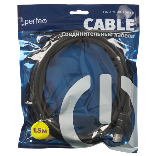 Купить Кабель  Perfeo HDMI - HDMI, 1.5 м  9173105. Характеристики, отзывы и цены в Донецке