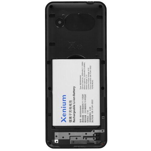 Купить Сотовый телефон Xenium X280 черный  9221439. Характеристики, отзывы и цены в Донецке