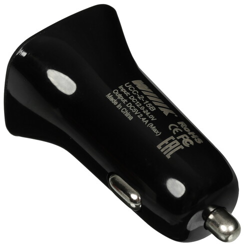 Купить Автомобильное ЗУ WIIIX UCC-2-15B черный  9915055. Характеристики, отзывы и цены в Донецке