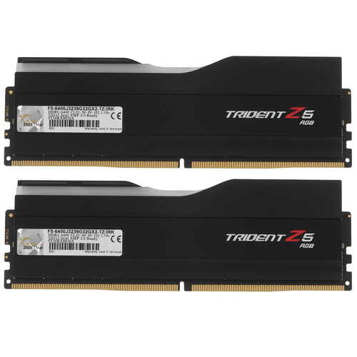 Купить Оперативная память G.Skill Trident Z5 RGB [F5-6400J3239G32GX2-TZ5RK] 64 ГБ  9062692. Характеристики, отзывы и цены в Донецке