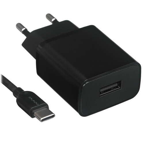 Купить Сетевое зарядное устройство Borofone BA52A черный  5474856. Характеристики, отзывы и цены в Донецке