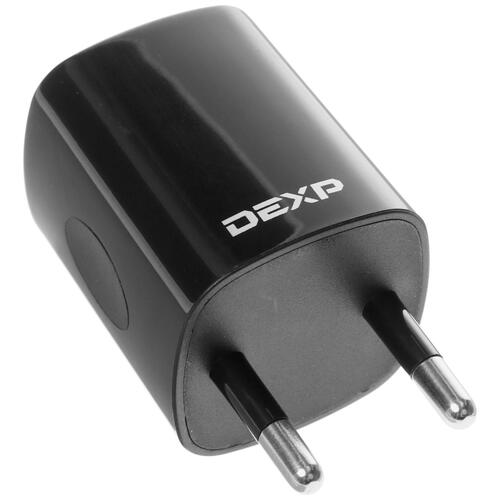 Купить Сетевое зарядное устройство DEXP IET002048 черный  1252641. Характеристики, отзывы и цены в Донецке