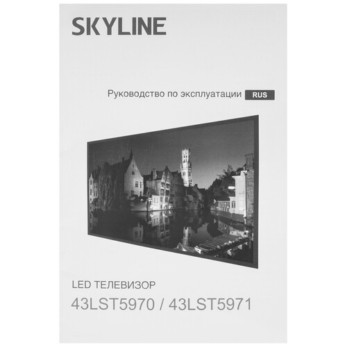 Купить 43" (108 см) Телевизор Skyline 43LST5971 черный  9197050. Характеристики, отзывы и цены в Донецке