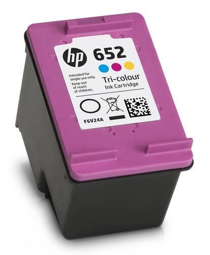 Купить Картридж HP 652 (F6V24AE) голубой, желтый, пурпурный  1023041. Характеристики, отзывы и цены в Донецке