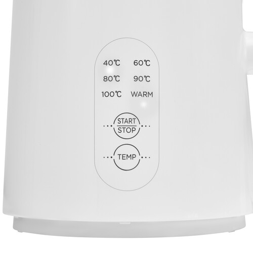 Купить Электрочайник Midea MK-8017 белый  5614644. Характеристики, отзывы и цены в Донецке