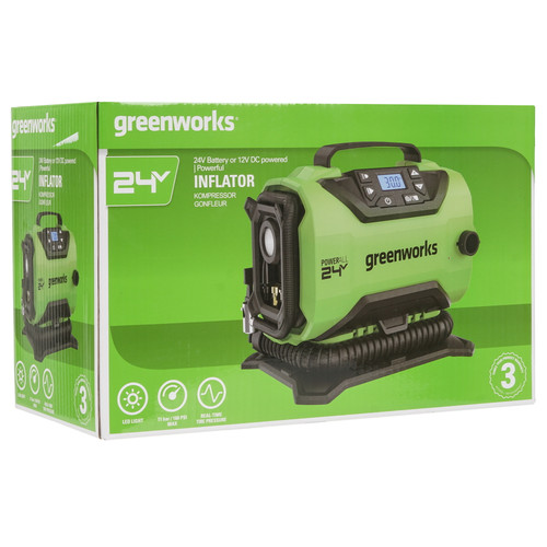 Купить Компрессор Greenworks ACG301  9083873. Характеристики, отзывы и цены в Донецке