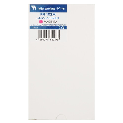 Купить Картридж NV Print PFI-102M пурпурный  9154162. Характеристики, отзывы и цены в Донецке