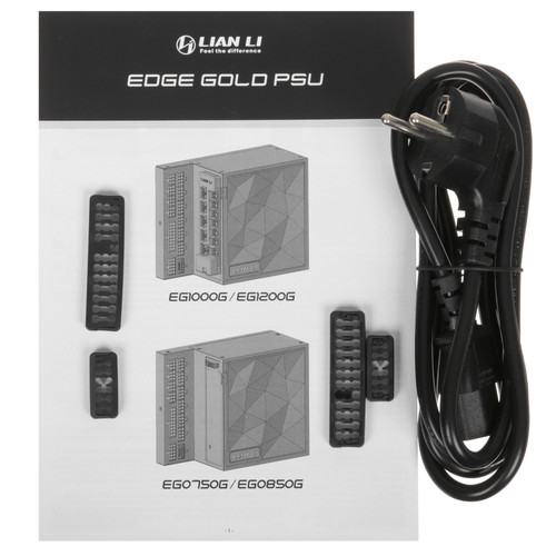 Купить Блок питания LIAN LI EDGE GOLD 850W [G9P.EG0850G.B000.RU] черный  5641117. Характеристики, отзывы и цены в Донецке