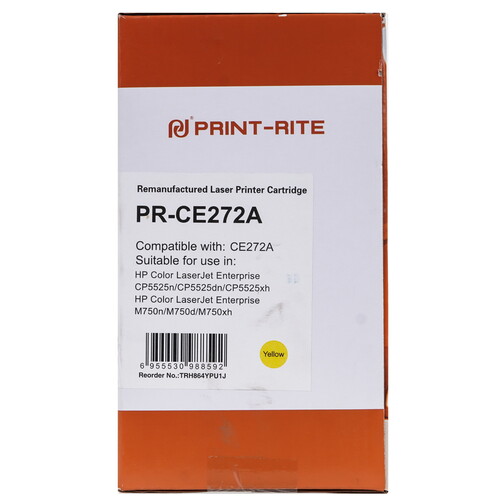 Купить Картридж лазерный Print-Rite PR-CE272A желтый  9150415. Характеристики, отзывы и цены в Донецке