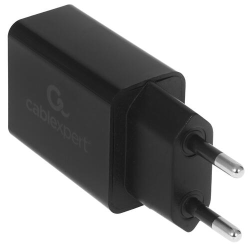 Купить Сетевое зарядное устройство Cablexpert MP3A-PC-17 черный  5073101. Характеристики, отзывы и цены в Донецке