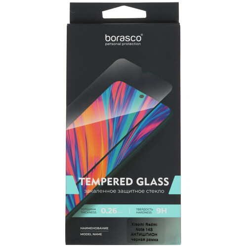 Купить Защитное стекло BoraSCO для экрана Xiaomi Redmi Note 13 5G/ 14S  5623593. Характеристики, отзывы и цены в Донецке