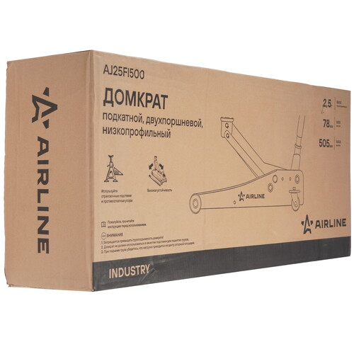 Купить Домкрат Airline AJ25FI500  9103067. Характеристики, отзывы и цены в Донецке