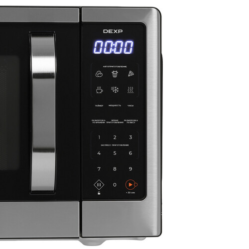 Купить Микроволновая печь DEXP MW30-M01 черный  9134439. Характеристики, отзывы и цены в Донецке