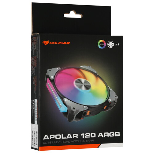 Купить Вентилятор Cougar APOLAR 120 ARGB  5454566. Характеристики, отзывы и цены в Донецке