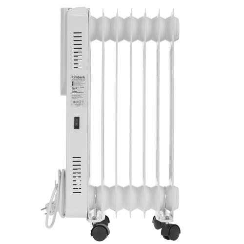 Купить Масляный обогреватель Timberk T-OR1507-F10E-WF белый  9109524. Характеристики, отзывы и цены в Донецке