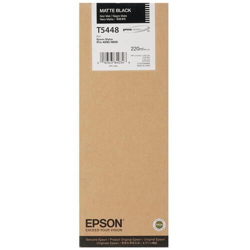 Купить Картридж Epson T5448 черный  0010557. Характеристики, отзывы и цены в Донецке