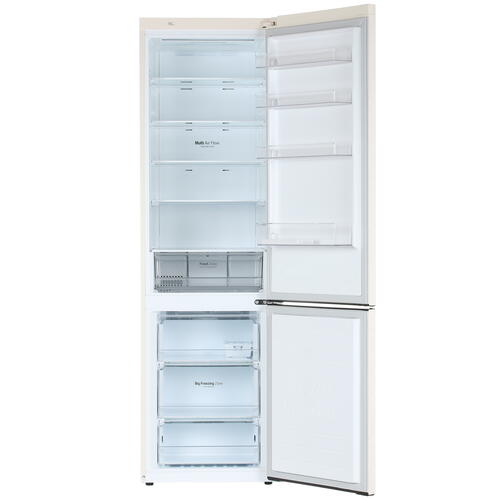 Купить Холодильник с морозильником LG GA-B509MESL бежевый  8157695. Характеристики, отзывы и цены в Донецке