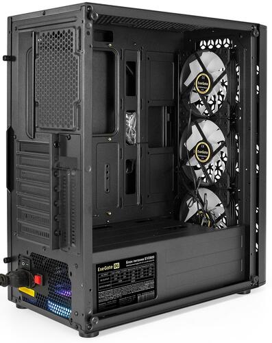 Купить Корпус ExeGate EVO-9202-EVO800 [EX296077RUS] черный  9101574. Характеристики, отзывы и цены в Донецке