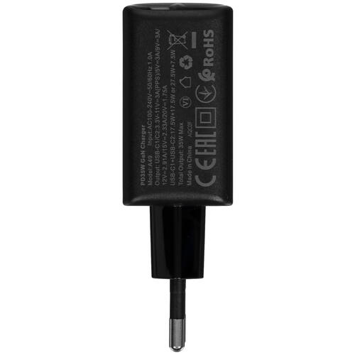 Купить Сетевое зарядное устройство ACEFAST A49 PD35W черный  9096507. Характеристики, отзывы и цены в Донецке