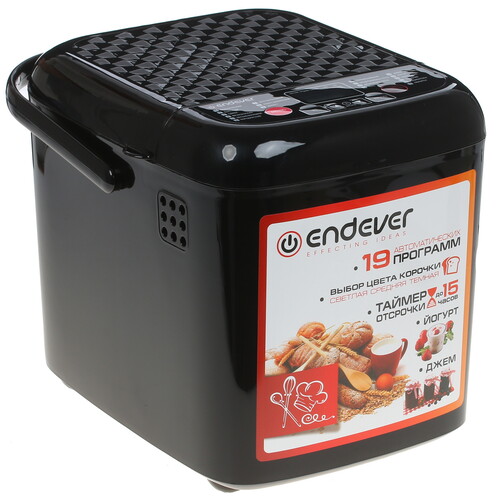 Купить Хлебопечь Endever Skyline MB-59 черный  1170976. Характеристики, отзывы и цены в Донецке