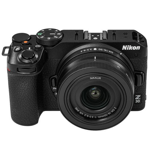 Купить Беззеркальный фотоаппарат Nikon Z 30 Kit 16-50mm DX VR черный  5408393. Характеристики, отзывы и цены в Донецке