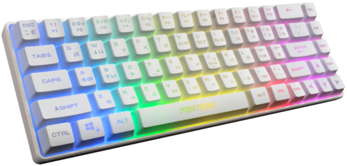 Купить Клавиатура проводная Panteon M2 [PANTEON M2 White]  5483709. Характеристики, отзывы и цены в Донецке