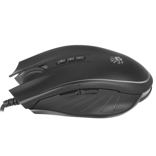 Купить Мышь проводная A4Tech Q81 Bloody Curve  черный  1645112. Характеристики, отзывы и цены в Донецке