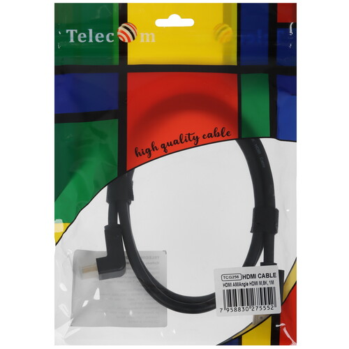 Купить Кабель  Telecom HDMI - HDMI, 1 м  5471395. Характеристики, отзывы и цены в Донецке